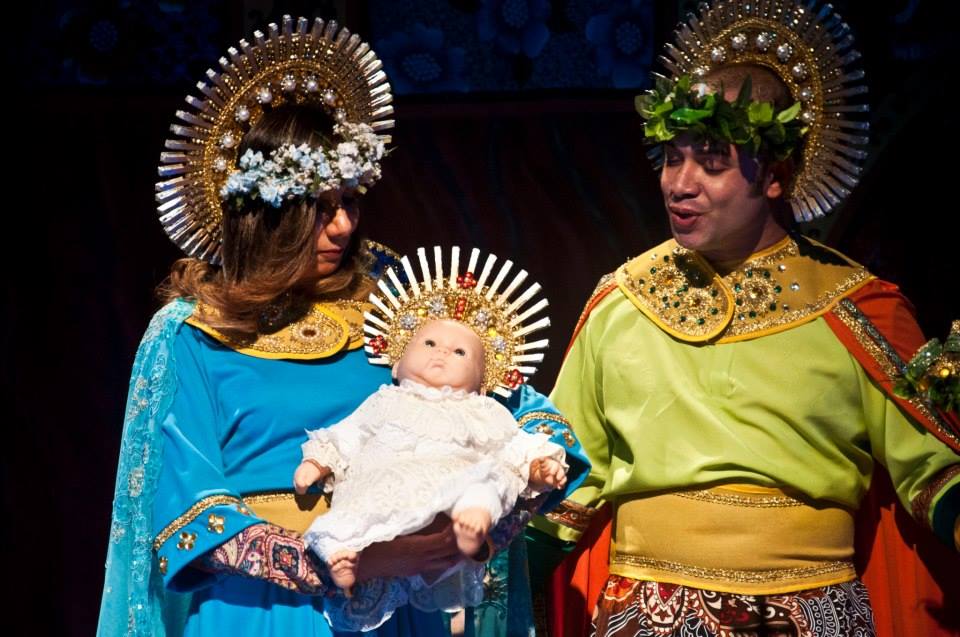 Espetáculo aborda o tema do Natal e de culturas brasileiras (Foto: Reprodução)